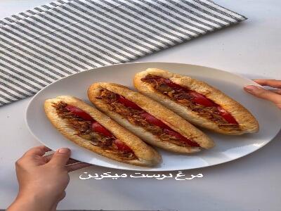  ساندویچ مرغ خونگی