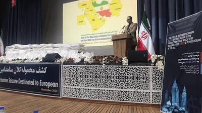  جزییات توقیف ۲ تن شیشه که از طریق ایران به اروپا می‌رفت