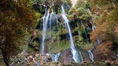  «آبشار زردلیمه»؛ سکوت پاییزی زاگرس