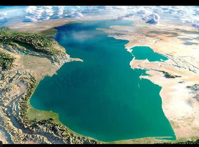  مخاطرات کاهش تراز آب دریای خزر