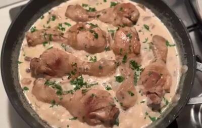  طرز پخت یک شام خوشمزه و جدید ایتالیایی با ۶ ران مرغ (فیلم)