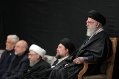  عزاداری شهادت حضرت فاطمه (س) با حضور رهبر انقلاب