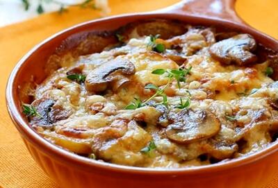  این پیش‌غذای خوشمزه و گیاهی را با قارچ درست کنید