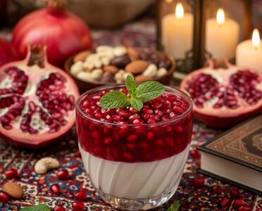  طرز تهیه پاناکوتای انار؛ دسر مخملی مناسب برای یلدا