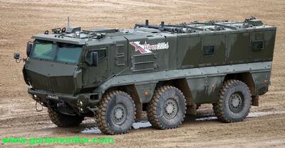  تصاویر ورود خودروهای نظامی روس به ایران