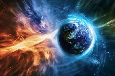  دانشمندان شوکه شدند: کشف ساختارهای زیگزاگی عجیب در میدان مغناطیسی زمین