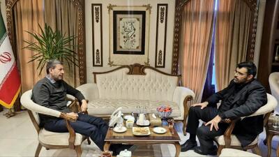  دیدار رئیس هیئت‌مدیره گروه بسپار شیمی سپیدان و باشگاه چوگان بسپار شیمی با  استاندار اصفهان