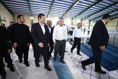  با حضور وزیر ورزش و جوانان از استخر ایران زمین جزیره ابوموسی بهره‌برداری شد