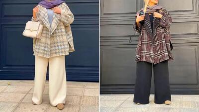  مانتوهای چهارخونه پاییزی که استایلتان را از این رو به آن رو می‌کنند - چی بپوشم