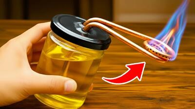  چطور با قوطی های ساده یک وسیله گرمایشی دست ساز بسازیم؟