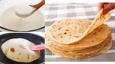  طرز تهیه نان در ماهیتابه / من دیگه نانوایی نمیرم