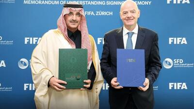  هدیه نجومی عربستان سعودی به فیفا/ با این پول چند ورزشگاه می توان ساخت؟