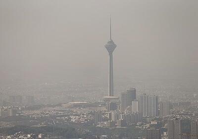  ادامه وضعیت «قرمز» هوای تهران برای سومین روز متوالی/ شاخص آلودگی روی عدد ۱۵۸ و ناسالم برای همه گروه‌ها