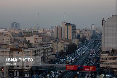  تداوم آلودگی هوای تهران تا پایان هفته جاری
