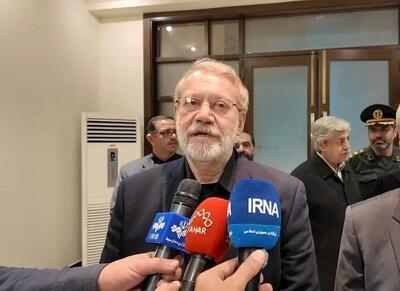  لاریجانی: همکاری‌های ایران و پاکستان به صلح منطقه کمک می‌کند/روابط دو کشور از دیرباز روابطی عمیق و تاریخی بوده است