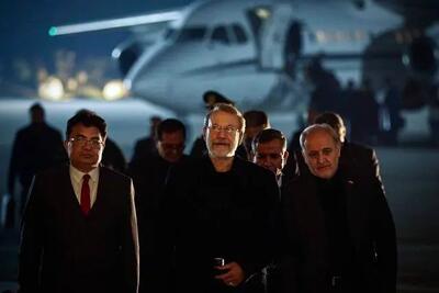  لاریجانی وارد اسلام آباد شد