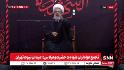  حجت‌الاسلام دانشمند خطاب به خانم‌ها: بی‌حجاب باشید ولی با لباس اتاق خواب بیرون نیایید