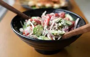  طرز تهیه یک سالاد مقوی و متفاوت | سالاد گرجی