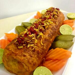  طرز تهیه رولت مرغ چرخ کرده | خیلی خوشمزه س!