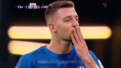  گل دوم الهلال به الشرطه (سرگی میلینکوویچ ساویچ)