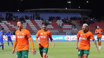  خلاصه بازی مس رفسنجان 1-0 داماش گیلان