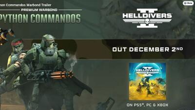  تماشا کنید: تریلر محتوای Python Commandos برای بازی Helldivers 2 منتشر شد - گیمفا