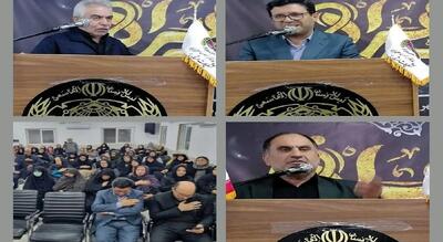  برگزاری مراسم سوگواری شهادت حضرت زهرا(س) در خانه کارگر قائمشهر