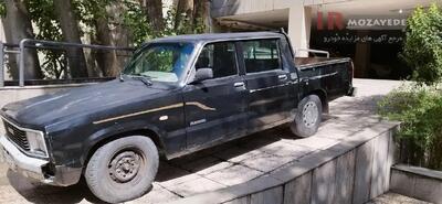  حراج 3 دستگاه وانت های مزدا موتور ژاپنی  85 و  وانت دوکابین فوتون (اداره کل منابع طبیعی )