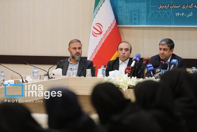  نشست خبری استاندار اردبیل