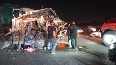  تصادف زنجیره‌ای در شوش ۲ فوتی و ۱۱ مصدوم داشت