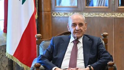  رئیس پارلمان لبنان تجاوز رژیم صهیونیستی به ضاحیه جنوبی را محکوم کرد