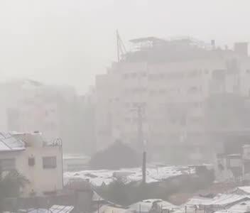  سیلاب در غزه چادر آوارگان را غرق کرد
