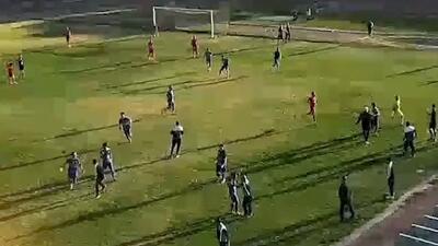  خلاصه بازی بعثت کرمانشان ۰-۱ نفت و گاز گچساران (جام حذفی)