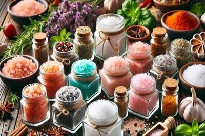  هشدار درباره مصرف نمک‌های رنگی