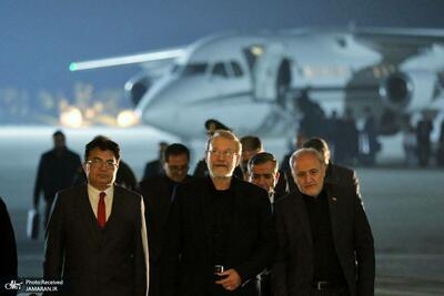  لاریجانی در بدو ورود به اسلام‌آباد: همکاری‌های ایران و پاکستان به صلح منطقه کمک می‌کند