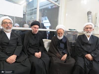  مراسم سالگرد ارتحال آیت‌الله العظمی فاضل لنکرانی برگزار شد + تصاویر