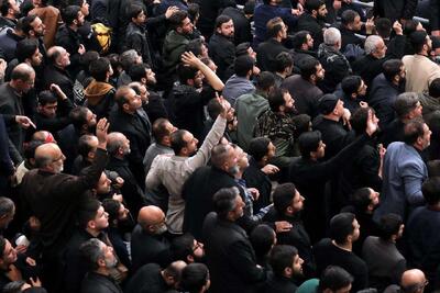  ثبت تصویر خاص در حسینیه امام خمینی از رهبری + عکس