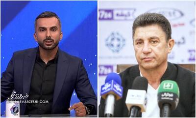  ویدیو| قلعه‌نویی به میثاقی: ببین آقای فردوسی‌پور!/ واکنش فوری مجری فوتبال برتر به اشتباه سرمربی تیم ملی