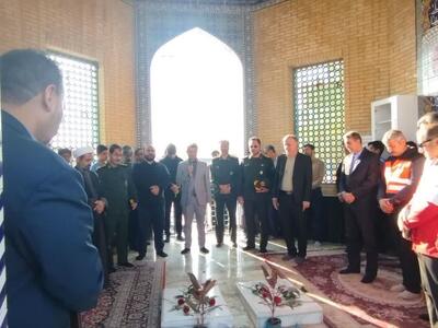  همایش مدیران تنگستان به مناسبت هفته بسیج برگزار شد