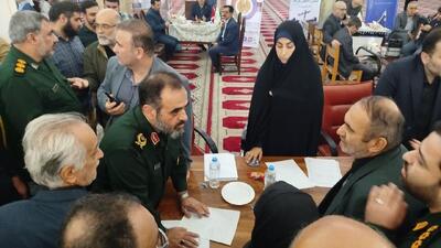  رزمایش جهادگران فاطمی در رشت
