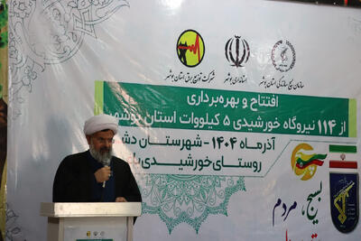  زاهددوست: قرارگاه دائمی محرومیت زدایی در دشتی راه‌اندازی شود