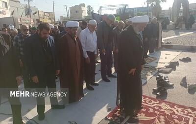  نماز طلب باران در برازجان اقامه شد