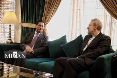 ارائه پیشنهاد تشکیل کمیته مشترک برای رفع موانع اقتصادی تجار ایران و پاکستان توسط لاریجانی