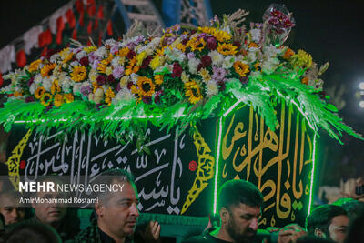  تشییع نمادین حضرت فاطمه زهرا (س) در ورامین - پارس فوتبال