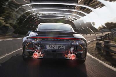  افزایش قدرت و کارایی موتورهای بنزینی با سیستم تزریق آب نوآورانه پورشه - پدال