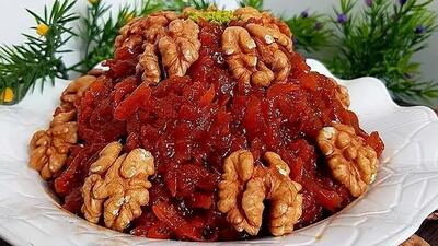  آموزش درست کردن حلوای هویج ارومیه‌ ای خوشمزه و مجلسی
