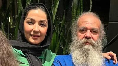  عکس /  اختلاف سنی فاحش خام بازیگر با شوهر تهیه ککنده اش / 28 سال یه خورده زیاد نیست؟