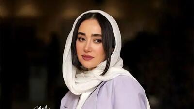  درخشش بهاره افشاری، بازیگر نقش شیطان با استایل پاییزی و میکاپ شاین/ این عکس خانم بازیگر وایرال شد