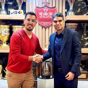  عکس/ جولیانو والیم به پرسپولیس آمد
