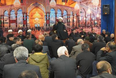  گزارش تصویری: بزرگداشت فاطمیه دوم در دفتر آیت الله فقیهی